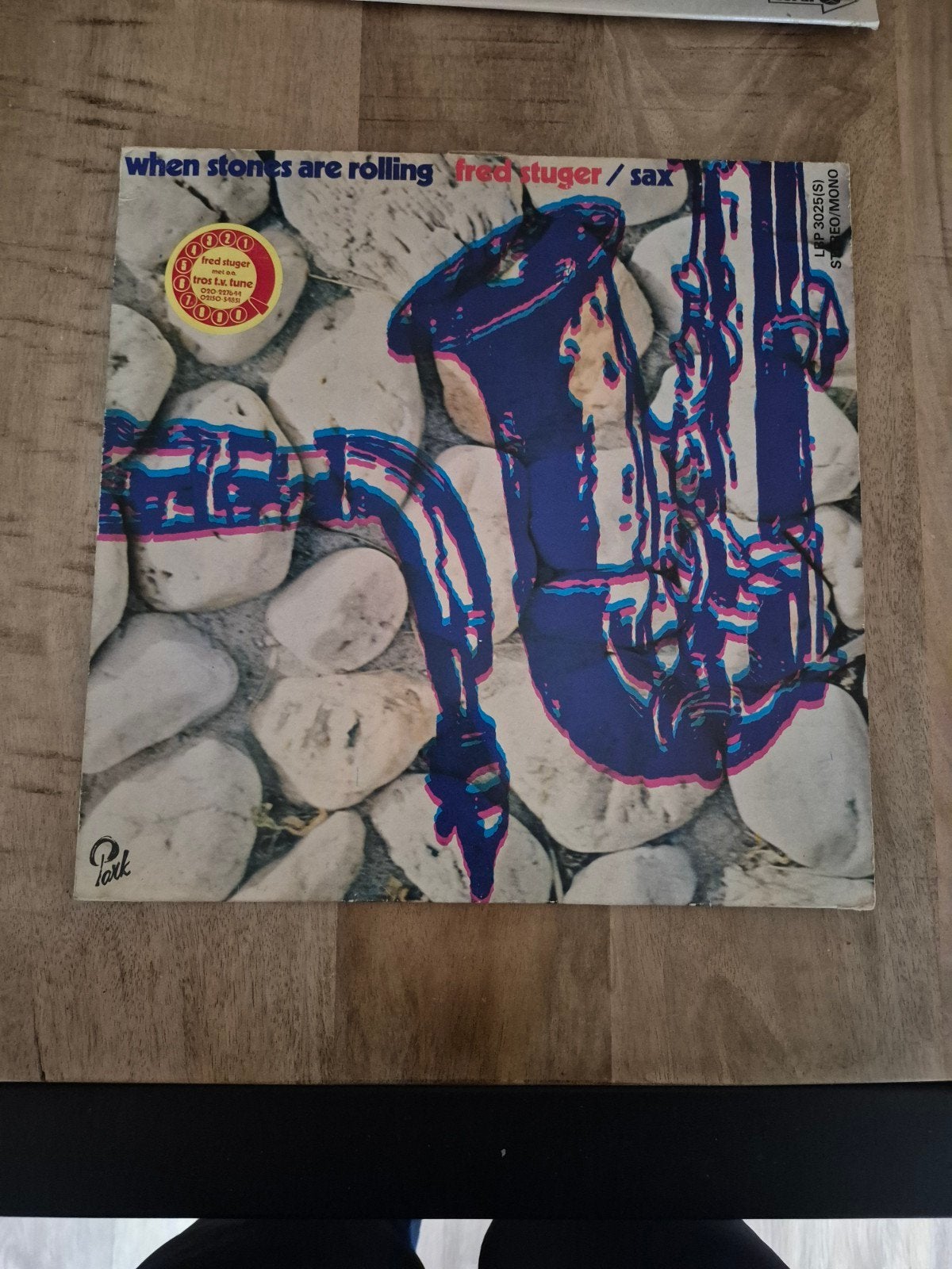 Fred Stuger / Sax - When Stones Are Rolling LP, LP, Gebruikt, Pop, Ophalen of Verzenden