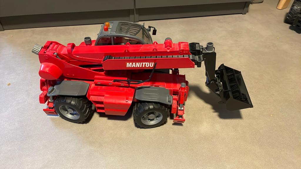 Bruder Manitou verrijker, Kinderen en Baby's, Speelgoed | Speelgoedvoertuigen, Ophalen of Verzenden, Zo goed als nieuw