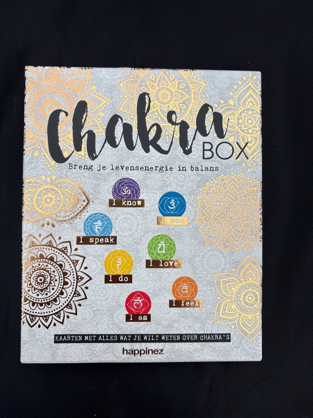 Chakra Box: Breng je levensenergie in balans, Ophalen of Verzenden, Nieuw, Spiritualiteit algemeen, Achtergrond en Informatie