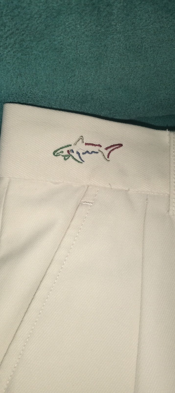 Greg Norman Golf Broek maat: 34 /32 microfiber, Maat 48/50 (M), Beige, Ophalen of Verzenden, Zo goed als nieuw