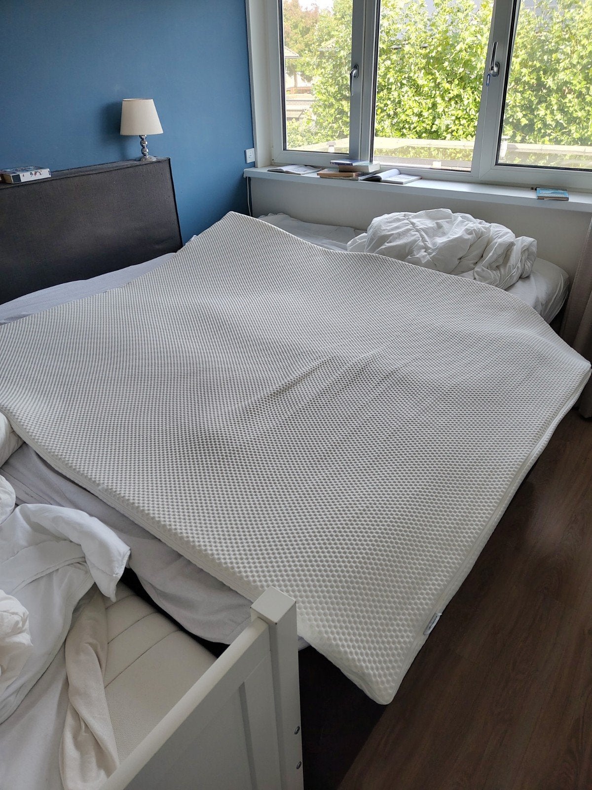ikea nordberget toppermatras, Ophalen, Zo goed als nieuw, Tweepersoons, 180 cm