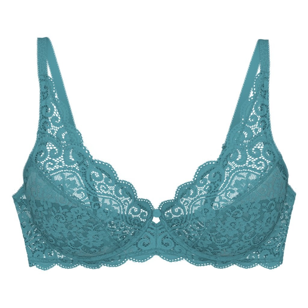 Te koop 30% korting amourette w in quiet turquoise, Triumph, Ophalen of Verzenden, Overige kleuren, BH
