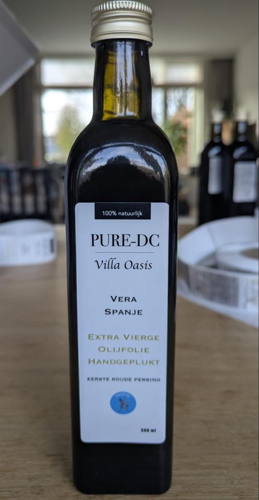 Pure olijfolie, Diversen, Ophalen