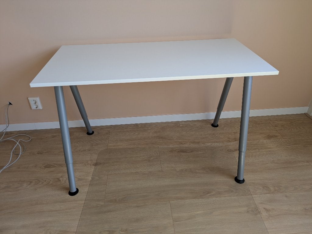 IKEA Galant bureau 120 x 60 cm, Huis en Inrichting, Ophalen, Gebruikt, Spaanplaat of MDF, IKEA