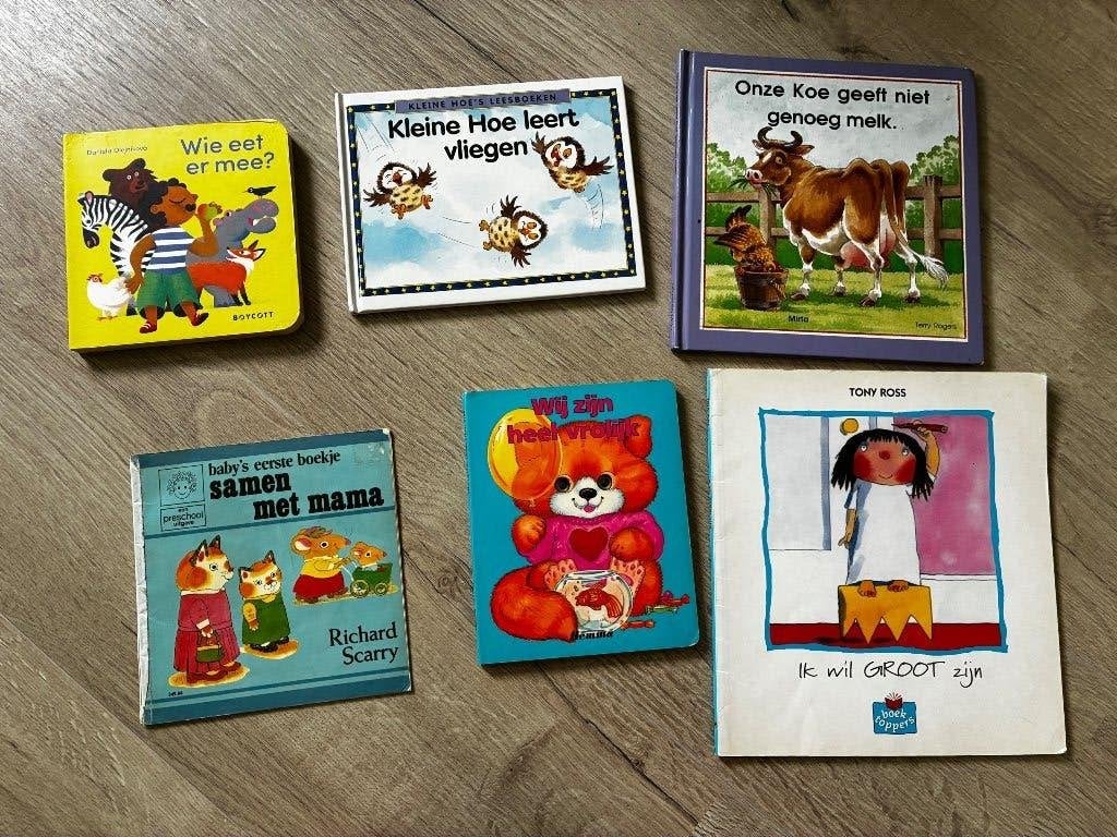 6 (voor)leesboeken peuter/kleuter, Boeken, Ophalen, Gelezen, Diverse auteurs