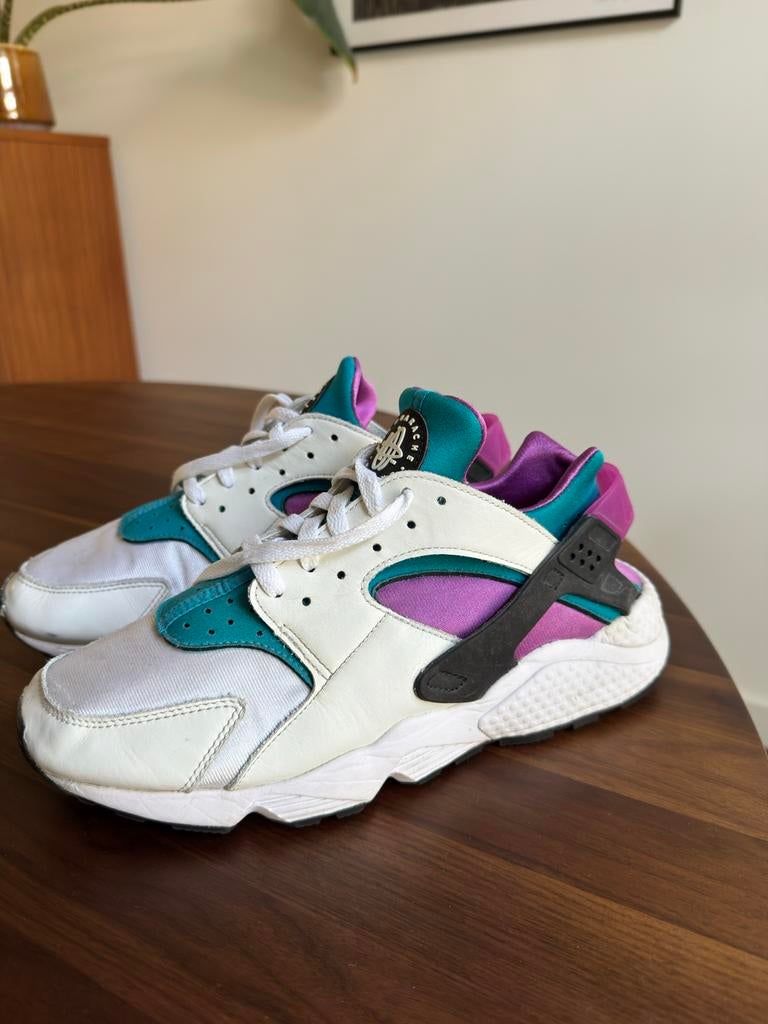 Nike Air Huarache EU45, Ophalen of Verzenden, Gedragen, Overige kleuren, Sneakers of Gympen