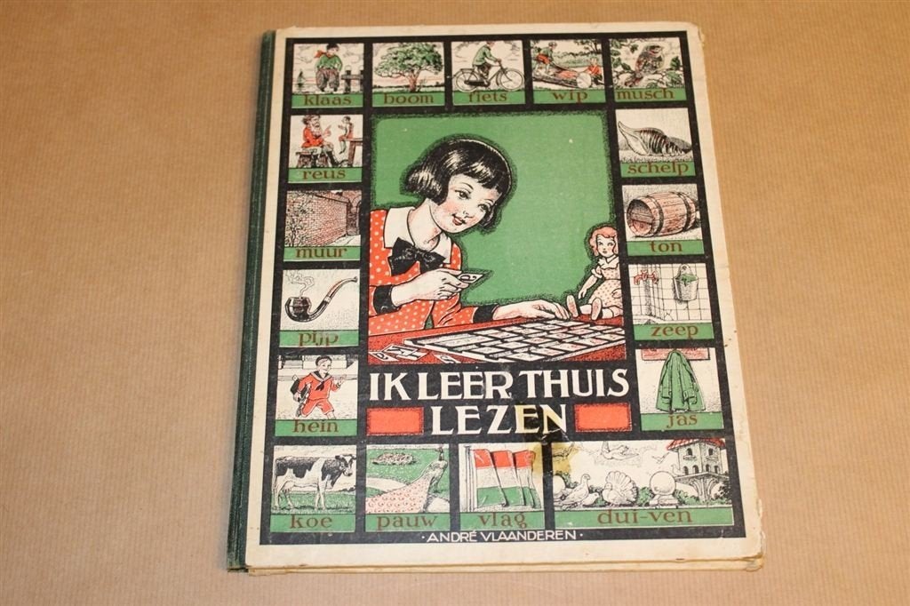 Ik leer thuis lezen - André Vlaanderen - Circa 1935, Boeken, Ophalen of Verzenden, Gelezen