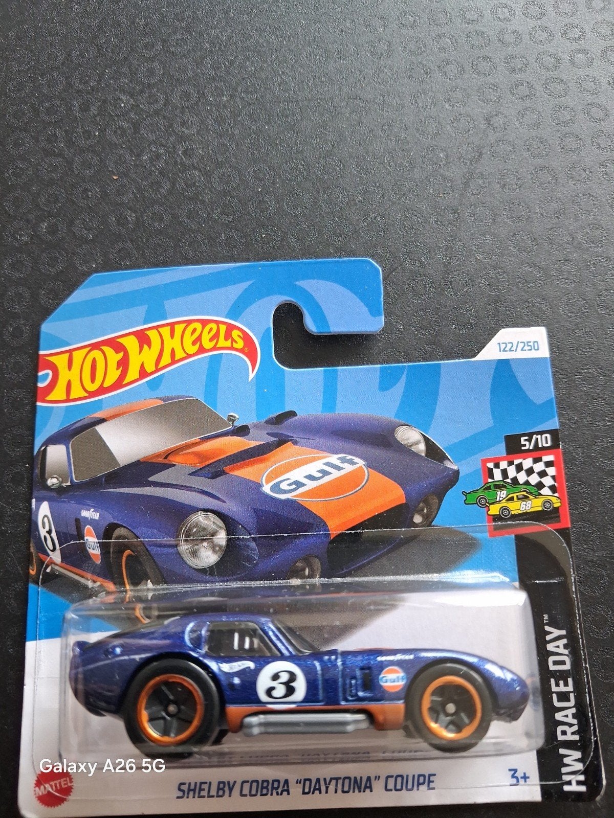 Hot Wheels Shelby Cobra "Daytona" Coupe Gulf, Hobby en Vrije tijd, Modelauto's | Overige schalen, Ophalen of Verzenden, Nieuw