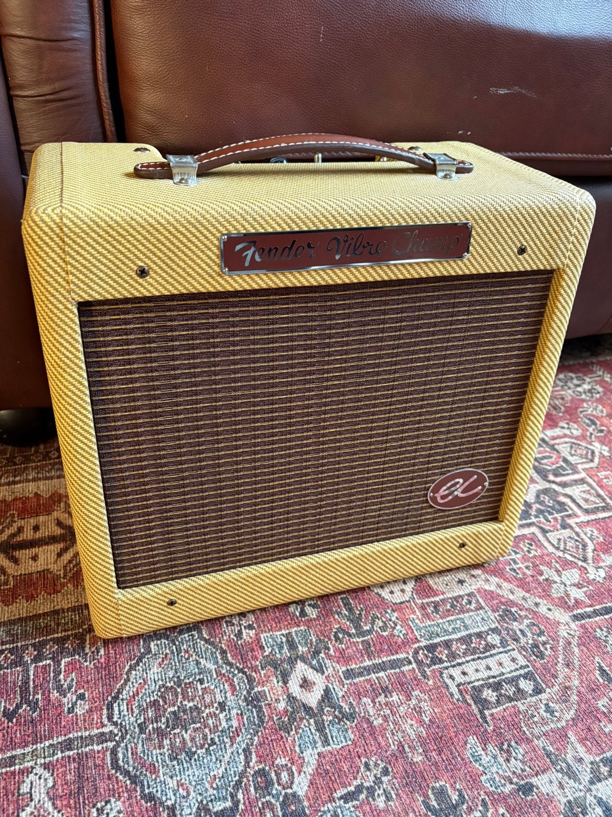 Fender Eric Clapton EC Vibro Champ 5 watt buizenversterker, Muziek en Instrumenten, Versterkers | Bas en Gitaar, Ophalen of Verzenden