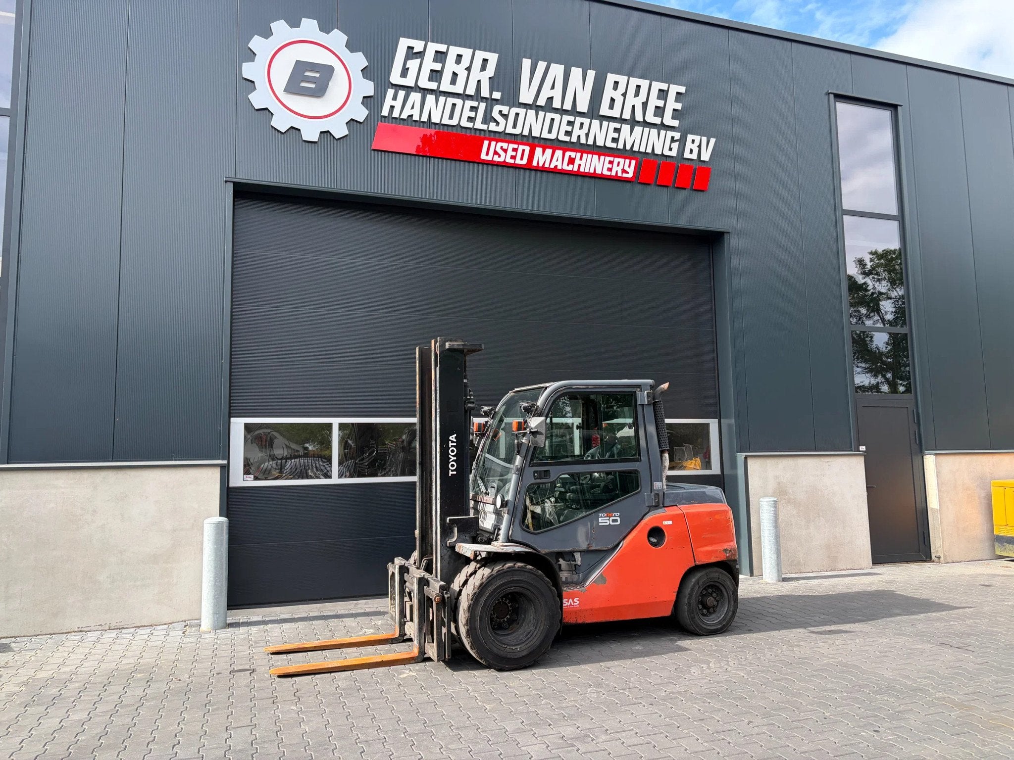 Toyota 40-8FD45N diesel heftruck (bj 2017), Overige aandrijving, Heftruck, Toyota