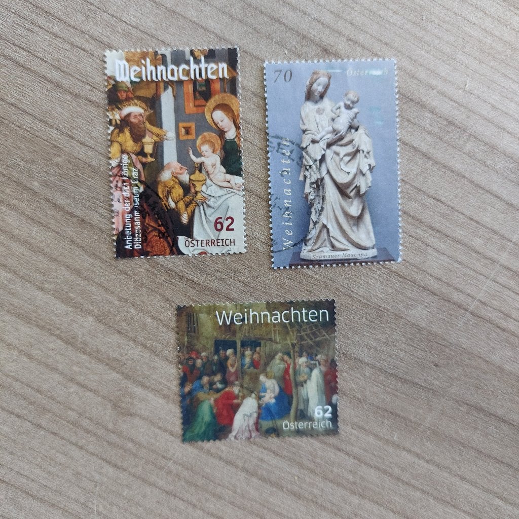 Oostenrijk Jaar 2014  Kerst, Ophalen of Verzenden, Gestempeld