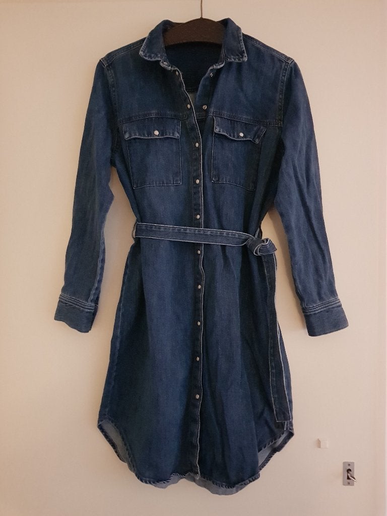 Spijkerjurk -- maat M / 38 -- MNG Denim, Kleding | Dames, Maat 38/40 (M), Blauw, MNG denim, Ophalen of Verzenden