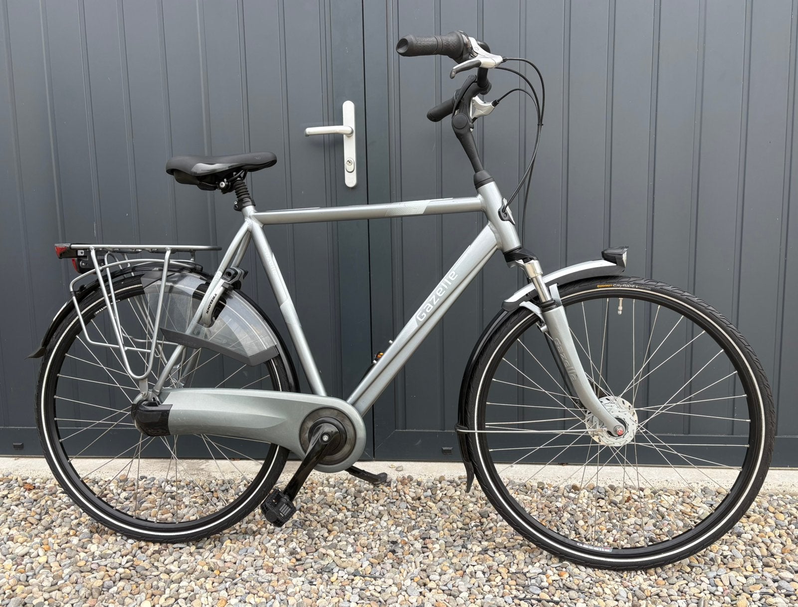 Zeer nette Gazelle Orange c7 herenfiets h61 met garantie, Fietsen en Brommers, Ophalen, ., Kettingslot, Zo goed als nieuw
