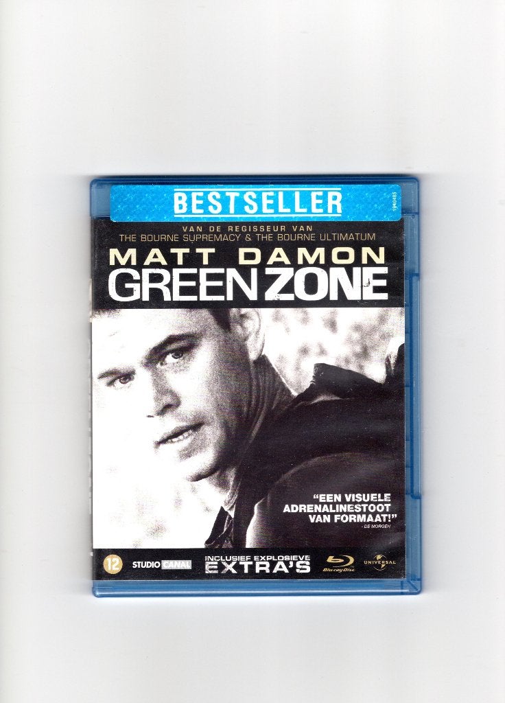 Blu-Ray Green Zone, Ophalen of Verzenden, Zo goed als nieuw, Actie