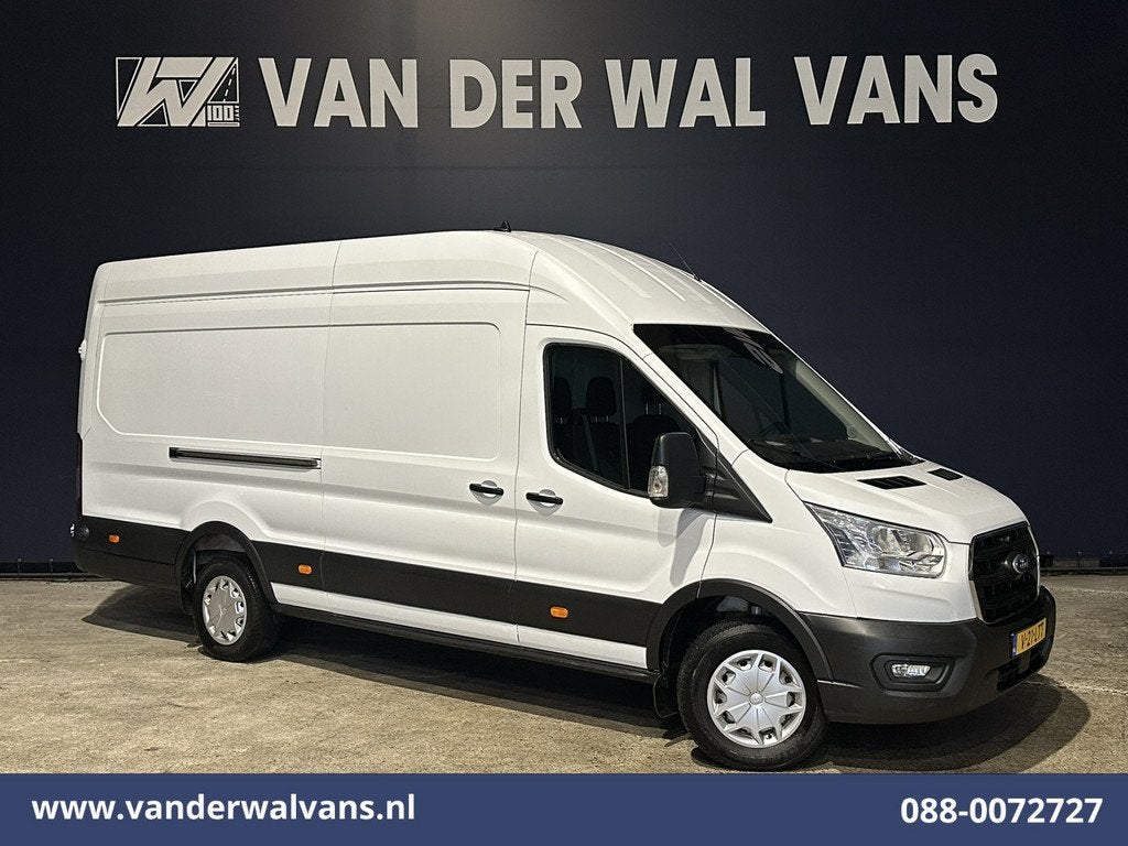 Ford Transit 2.0 TDCI 185pk L4H3 Jumbo Euro6 Airco | Camera, Auto's, Bestelauto's, Voorwielaandrijving, Stof, 4 cilinders, 2800 kg