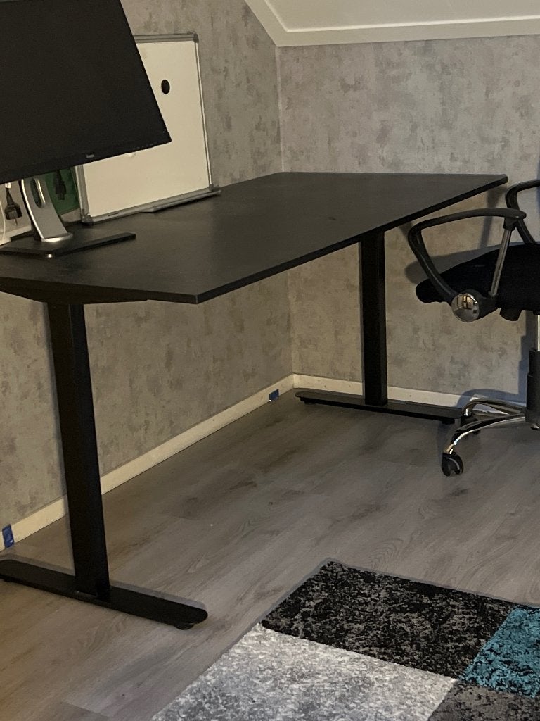 Bureau, Ophalen, Zo goed als nieuw, 80 cm, 160 cm