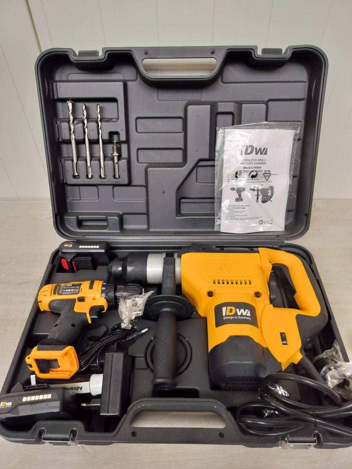 Dw breekhamer/boormachine plus schroefmachine 24V . Nieuw!!, Ophalen, 600 watt of meer, Boor- en/of Breekhamer, Nieuw