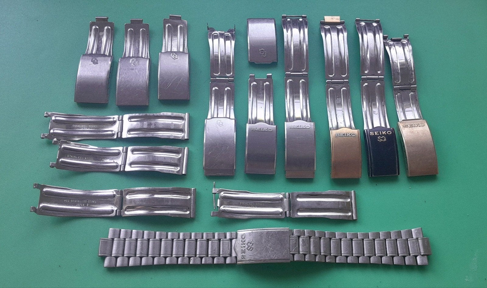 Seiko , horloge band en delen, Verzenden, Gebruikt