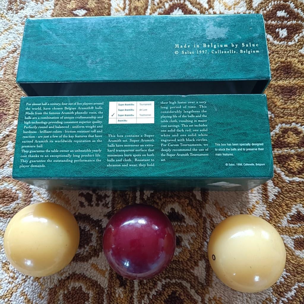 Traditionele biljartballen, Ophalen of Verzenden