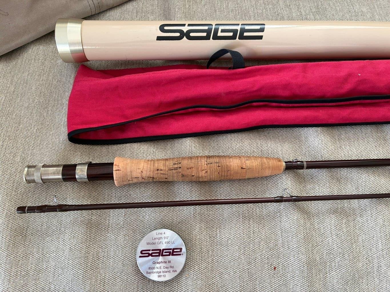 Sage LL 490 ( Orvis Winston Loomis ), Ophalen of Verzenden, Gebruikt, Overige typen