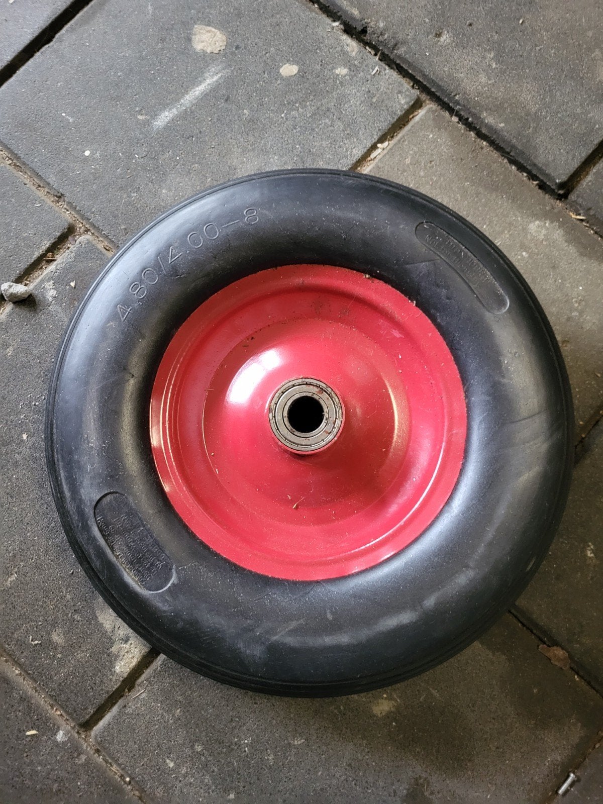 Massieve kruiwagen band, Tuin en Terras, Kruiwagens, Ophalen of Verzenden, Gebruikt