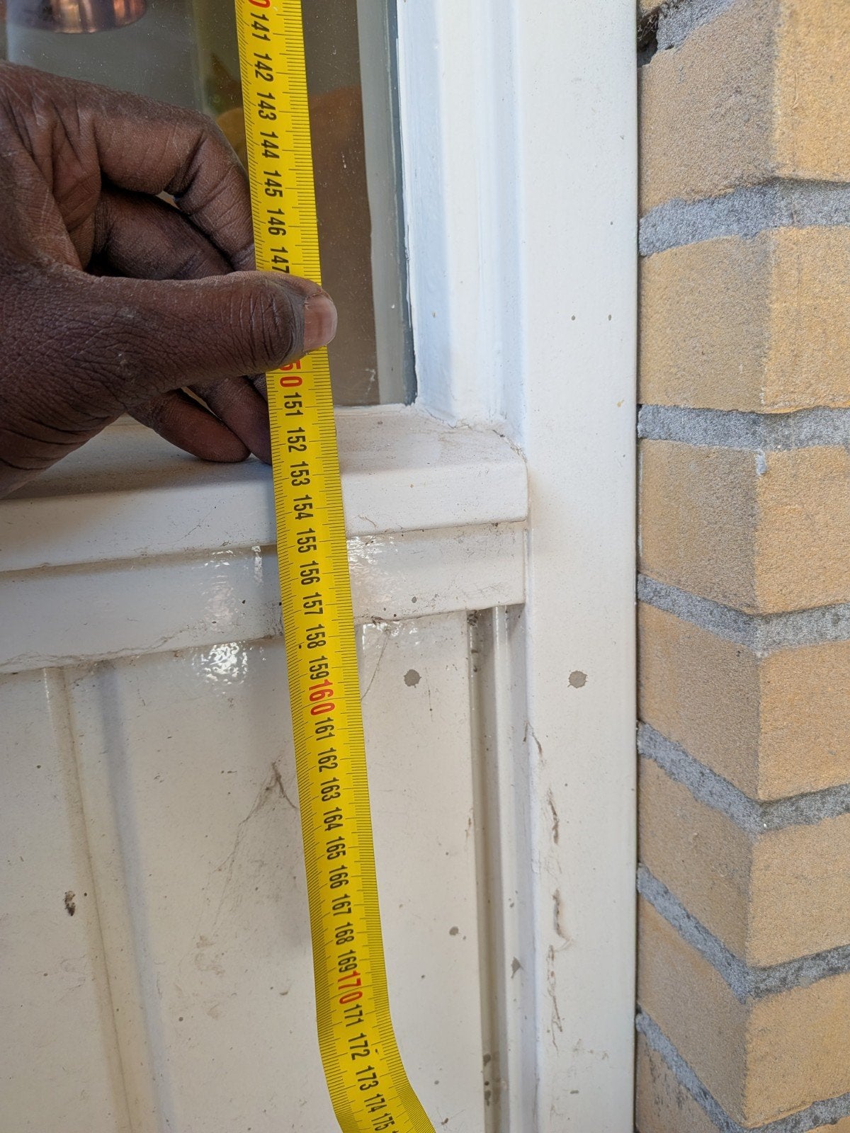 Raam van houten kozijnen met HR++ glas 155 bij 233,4 cm, Ophalen of Verzenden, Gevelraam of Ruit