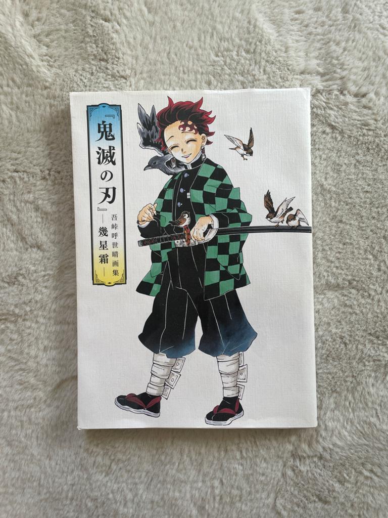 Authentiek Japans Demon Slayer Artbook, Ophalen of Verzenden