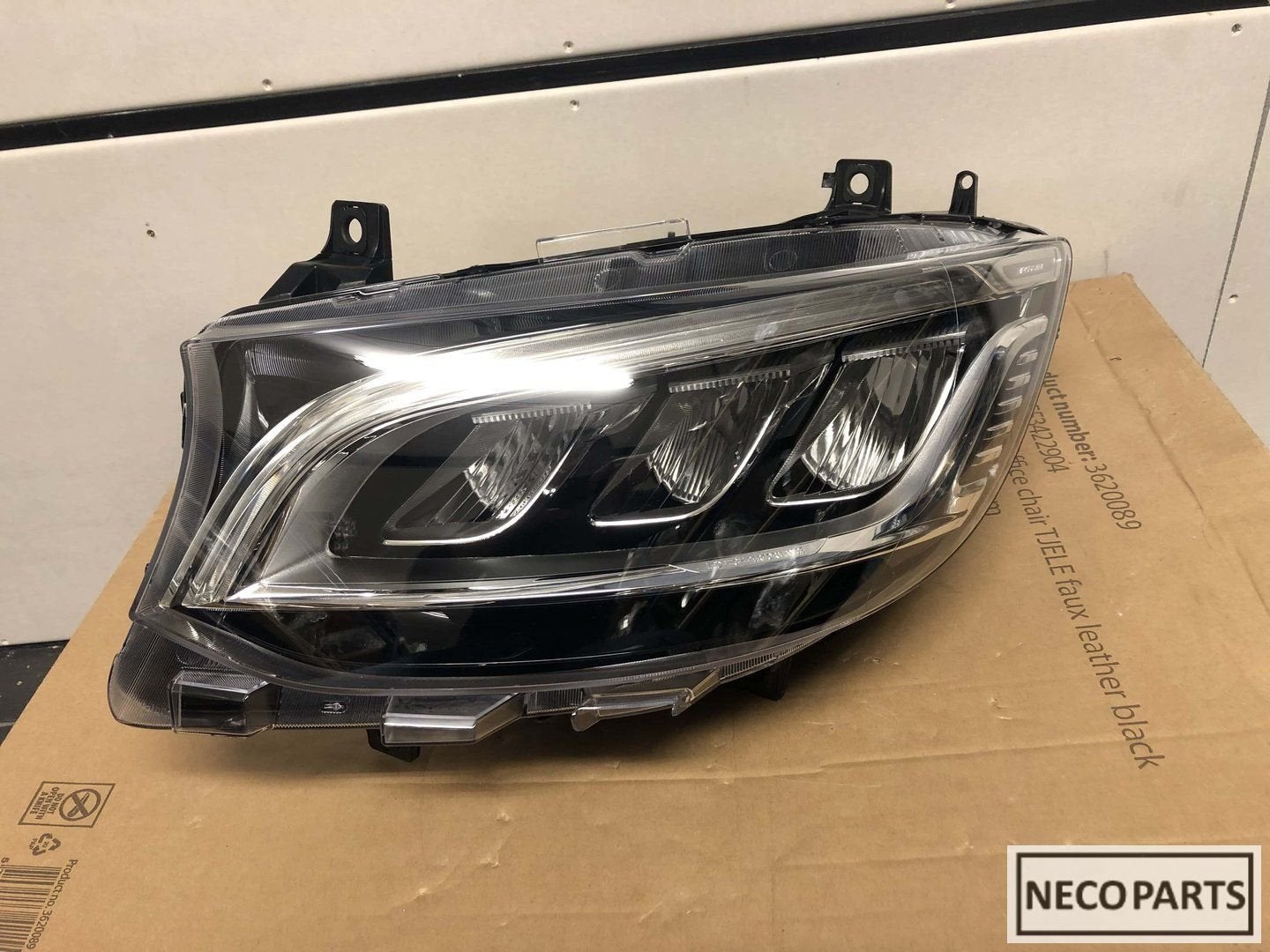 Sprinter w907 w910 full led koplamp xenon links A9109065700, Gebruikt, -, Ophalen of Verzenden, -