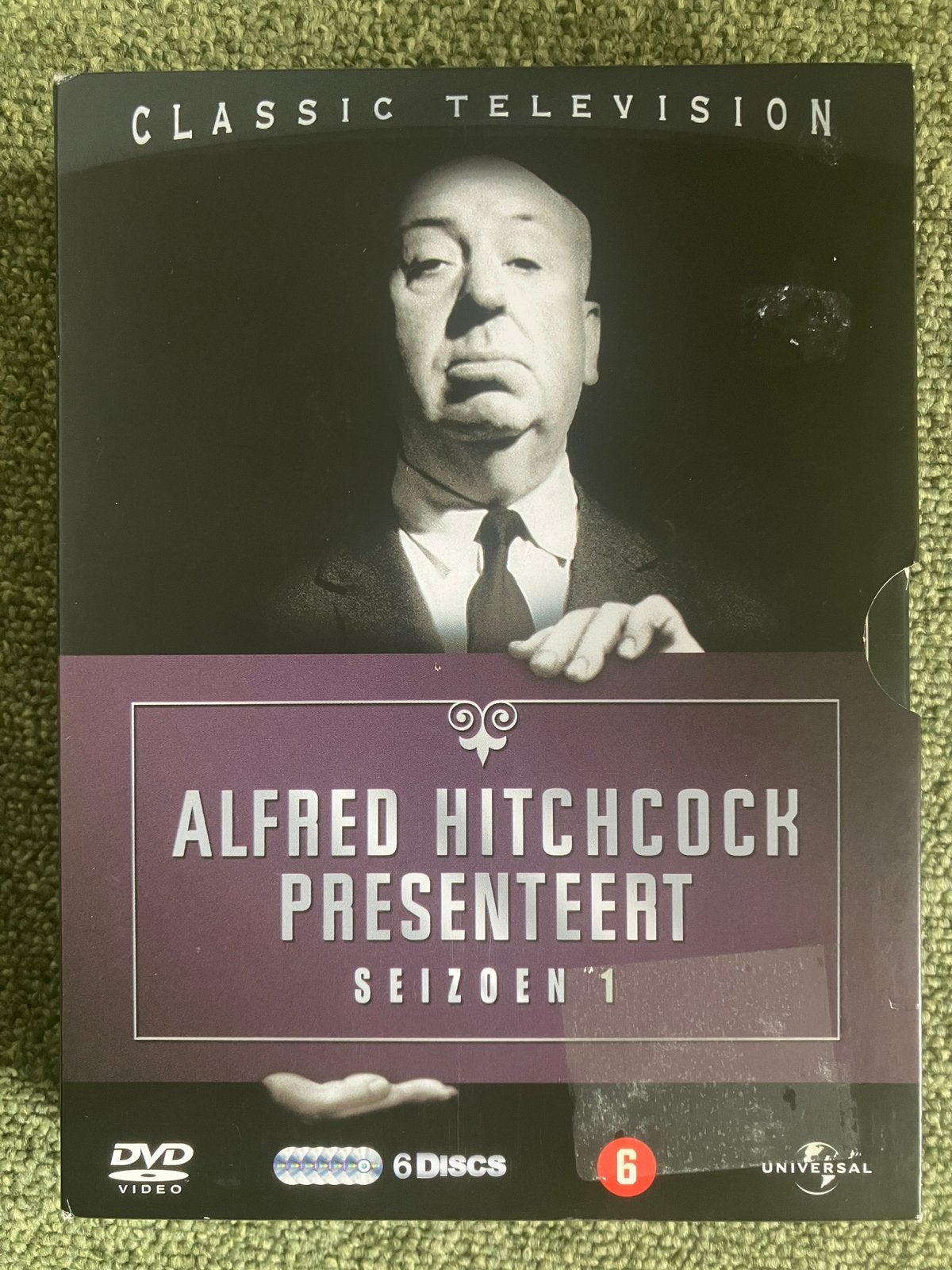 6DVD Alfred Hitchcock Presenteert seizoen 1, Seizoen 1, Verzenden, Nederlands, Vanaf 6 jaar