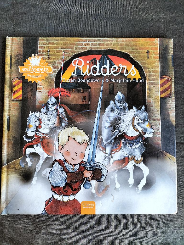 Wissewete geschiedenis - Ridders, Suzan Boshouwers, Jongen of Meisje, Ophalen of Verzenden, Zo goed als nieuw