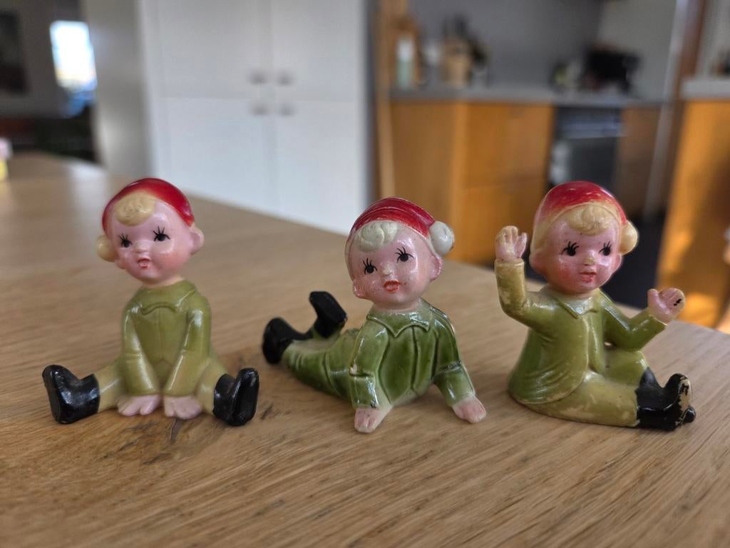 Vintage pixie elfjes uit de jaren '50/'60, Ophalen of Verzenden