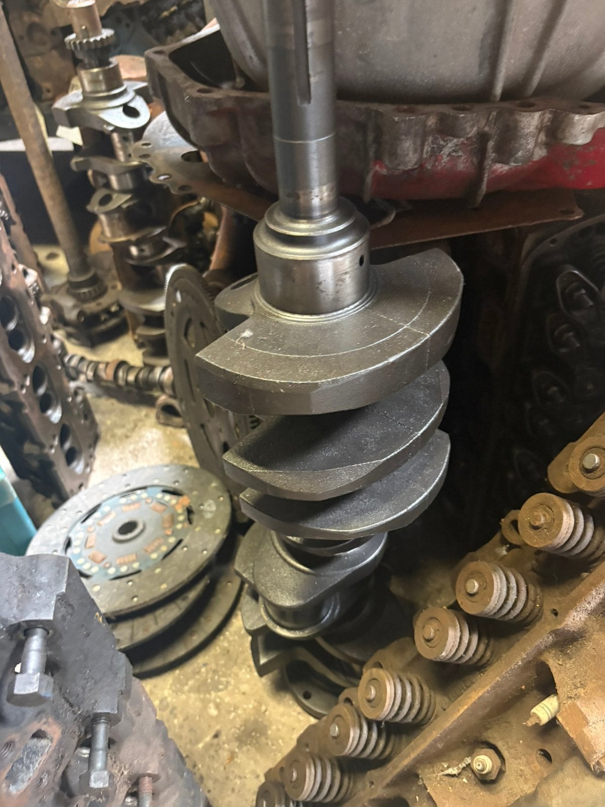 Ford fe 390 krukas, Ophalen, Gebruikt, Ford, Ford