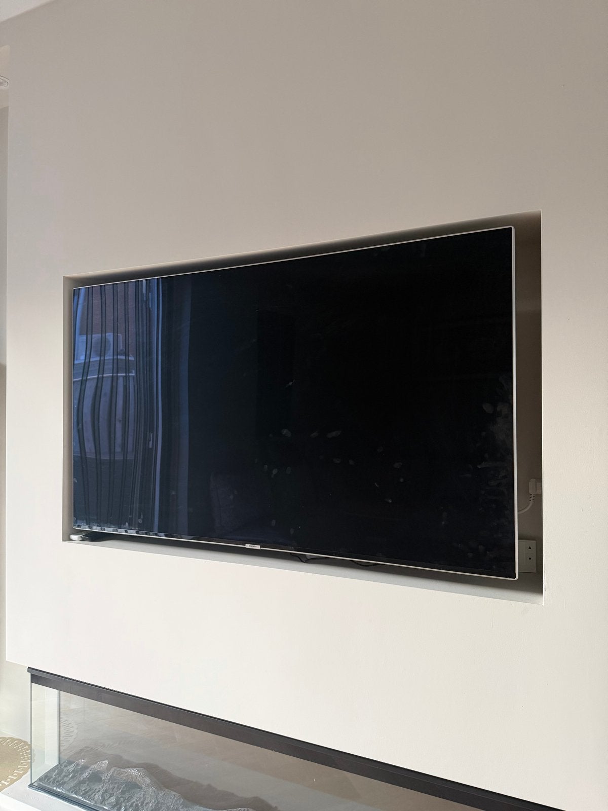 Samsung LED 55 inch TV - Werkt goed met lichte streep, Audio, Tv en Foto, Ophalen, Samsung, 100 cm of meer, Gebruikt