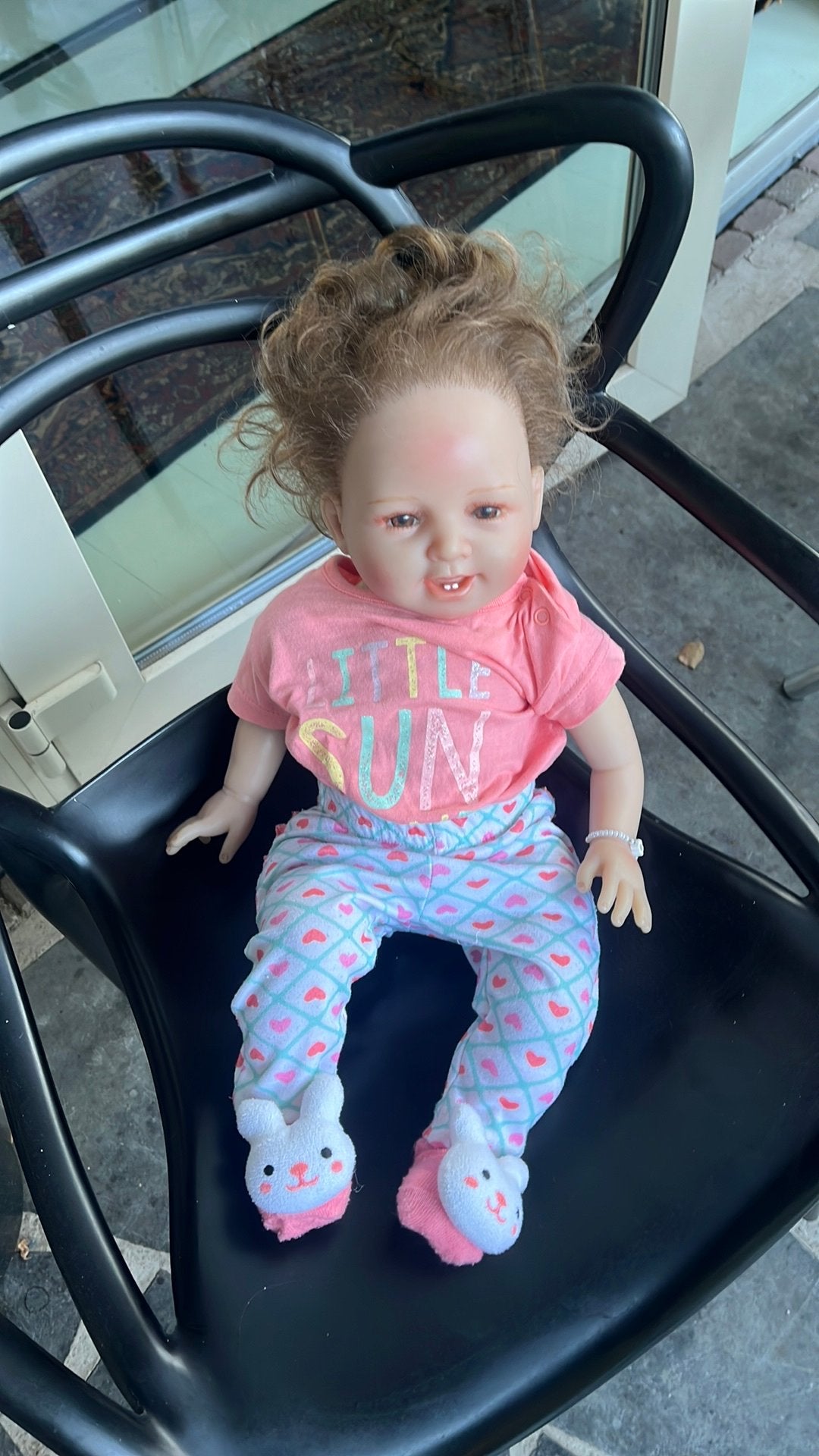 Reborn pop baby, Ophalen of Verzenden, Zo goed als nieuw, Pop
