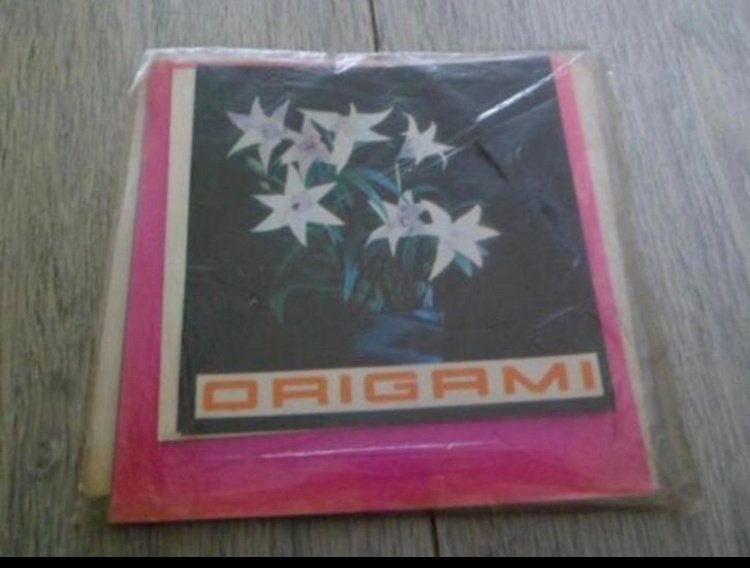 origami papier met voorbeeldblad, Ophalen of Verzenden, Nieuw, Knutselwerk