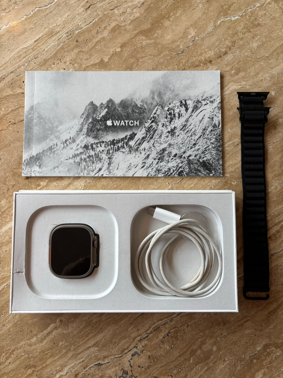 Apple Watch Ultra 2 - Zo goed als nieuw, Sieraden, Tassen en Uiterlijk, Ophalen, IOS, Zo goed als nieuw, Waterdicht