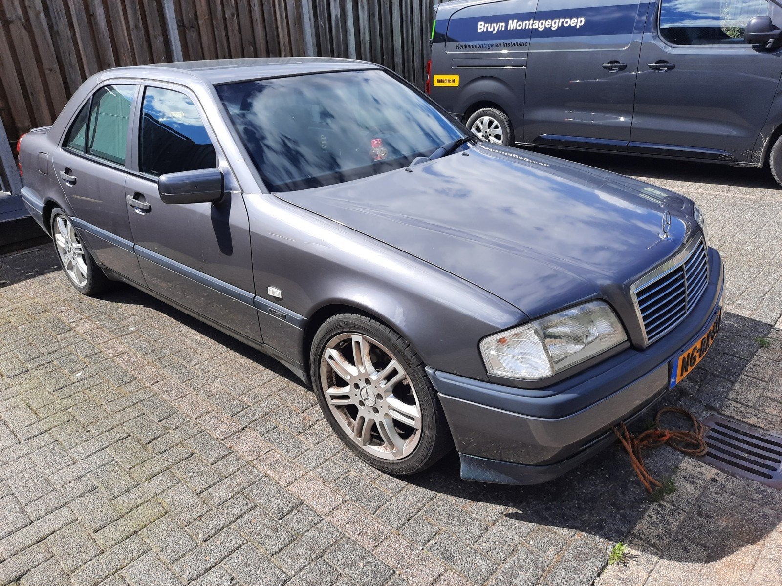 Mercedes-Benz C-Klasse 1.8 C180 E2 1996 Grijs START NIET!!, Zwart, 4 cilinders, 1799 cc, 122 pk