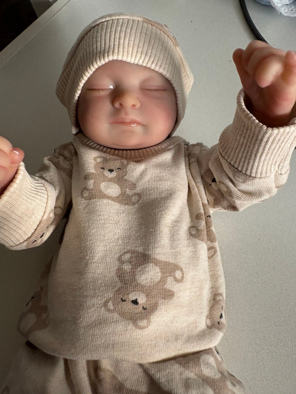Zeer kleine reborn 25 cm ( Weepee), Verzamelen, Ophalen of Verzenden, Zo goed als nieuw, Pop