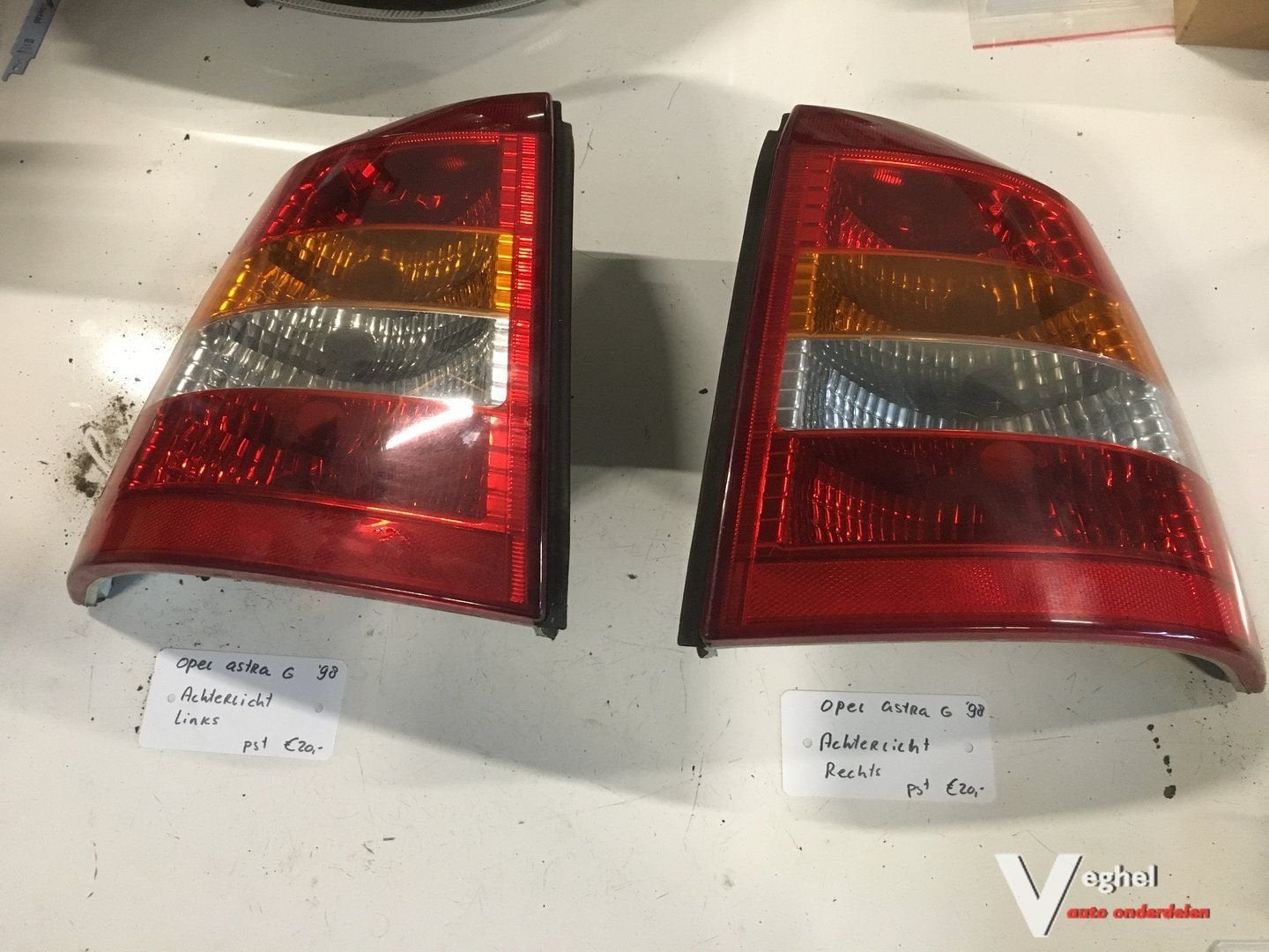 Opel Astra G 1998 Achterlicht Links of Rechts, Gebruikt, -, -, Ophalen of Verzenden