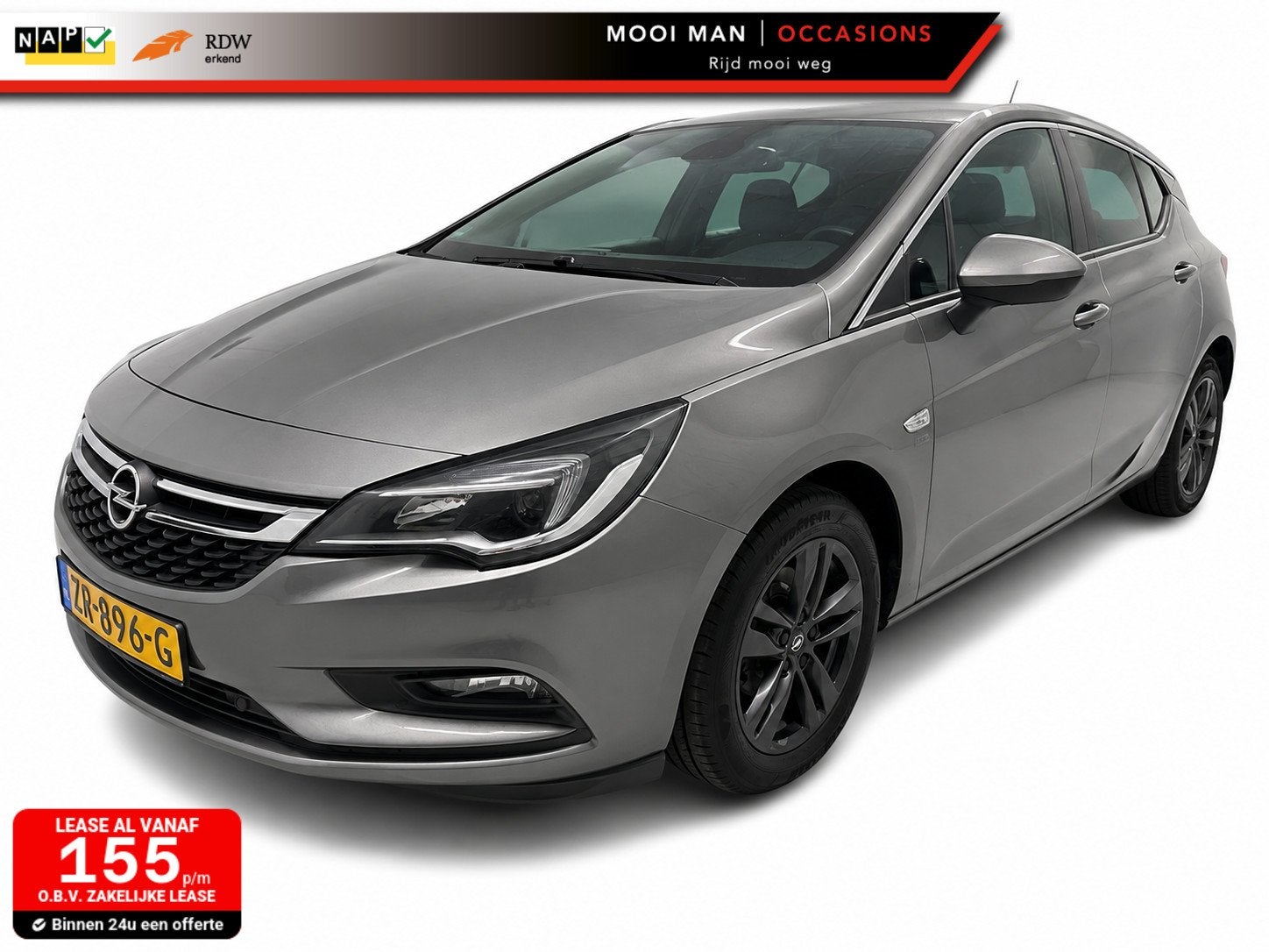 Opel Astra 1.0 Turbo 120 Jaar Edition, Gebruikt, Euro 6, 610 kg, Origineel Nederlands