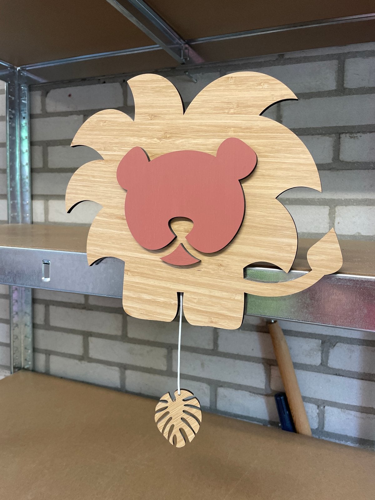 Houten muziekdoosje voor aan muur babykamer, Kinderen en Baby's, Kinderkamer | Inrichting en Decoratie, Ophalen of Verzenden, Zo goed als nieuw