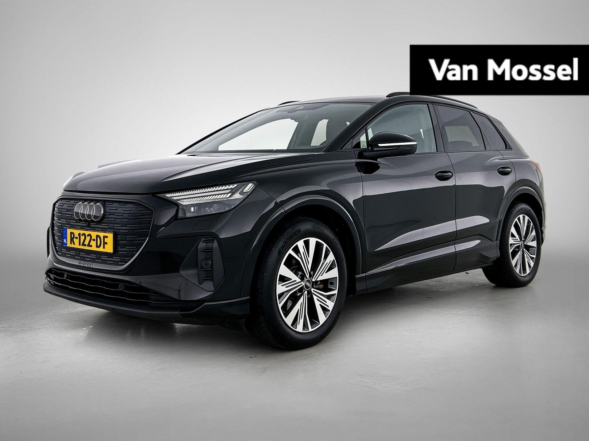 Audi Q4 e-tron 35 Launch edition Advanced 55 kWh 170 PK | Au, Auto's, 12 maanden, Gebruikt, Zwart, Zwart