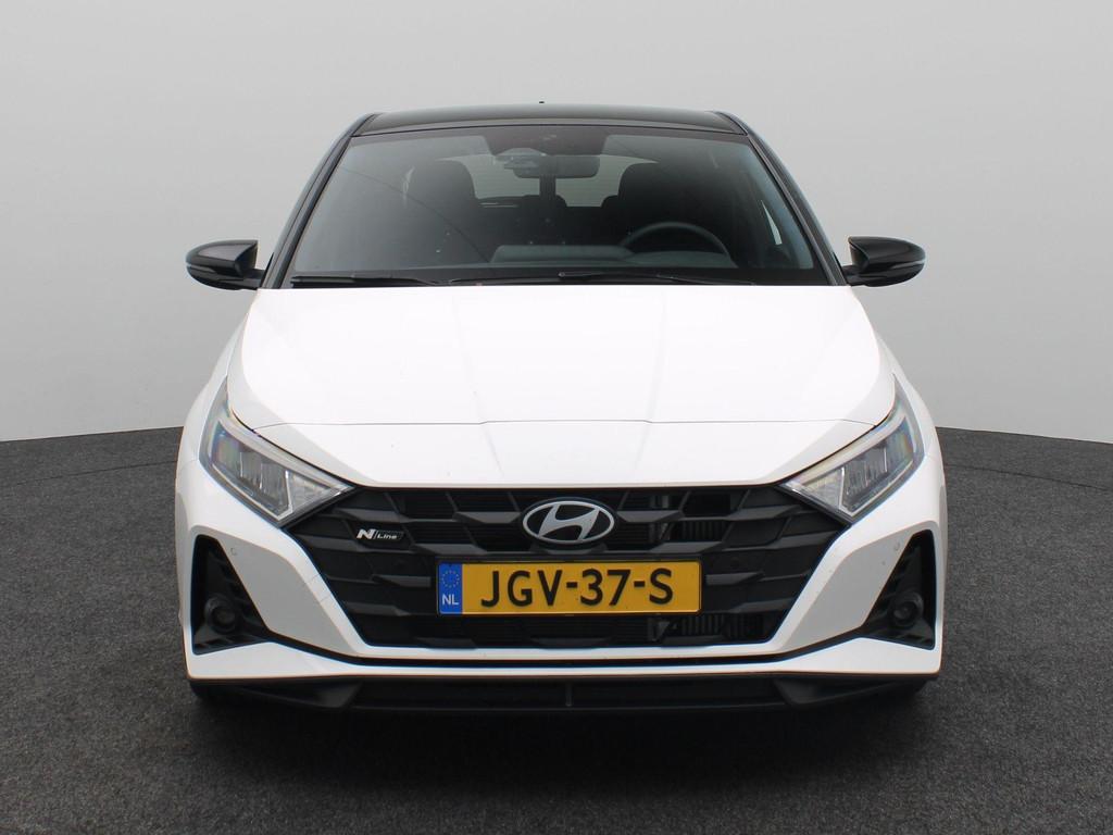 Hyundai i20 1.0 T-GDI N Line | DCT7 | StoelStuurverwarming, Auto's, Hyundai, 12 maanden, Wit, Origineel Nederlands, Bedrijf