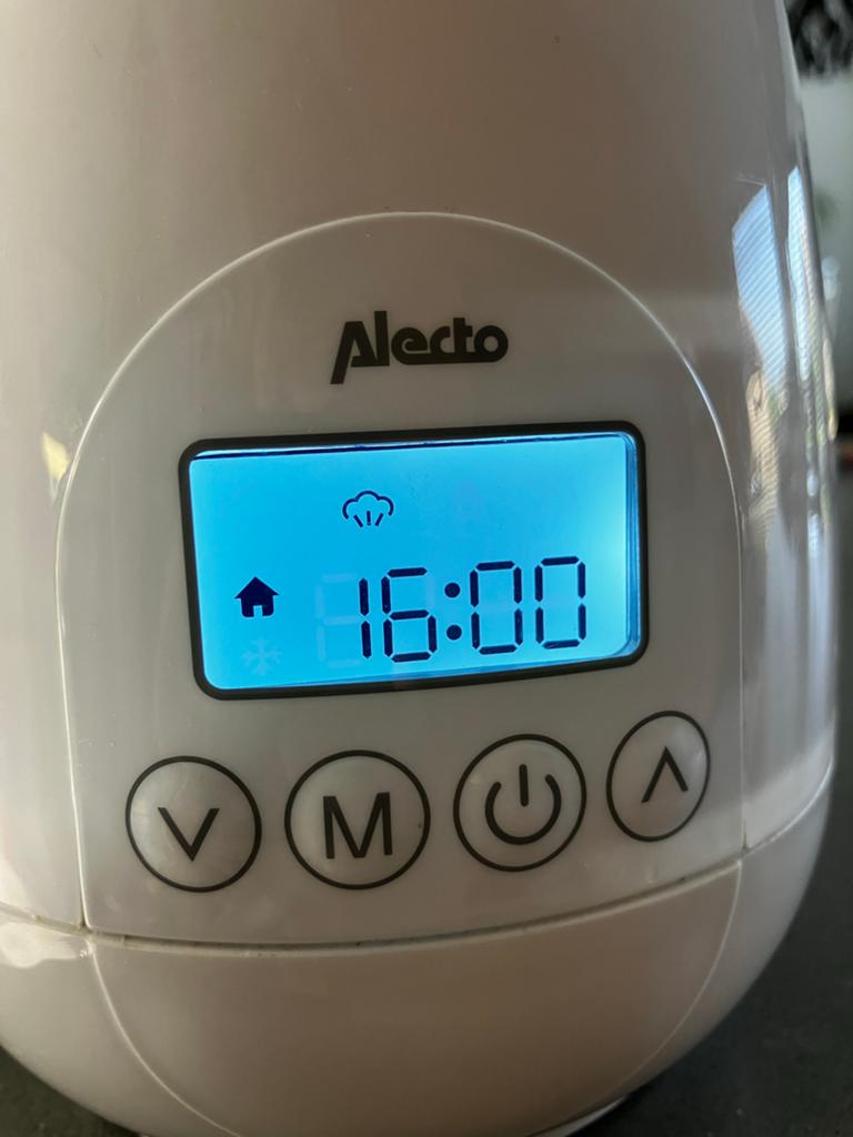 Alecto BW-700 flessenwarmer, Ophalen of Verzenden, Gebruikt, Flessen- of potjesverwarmer