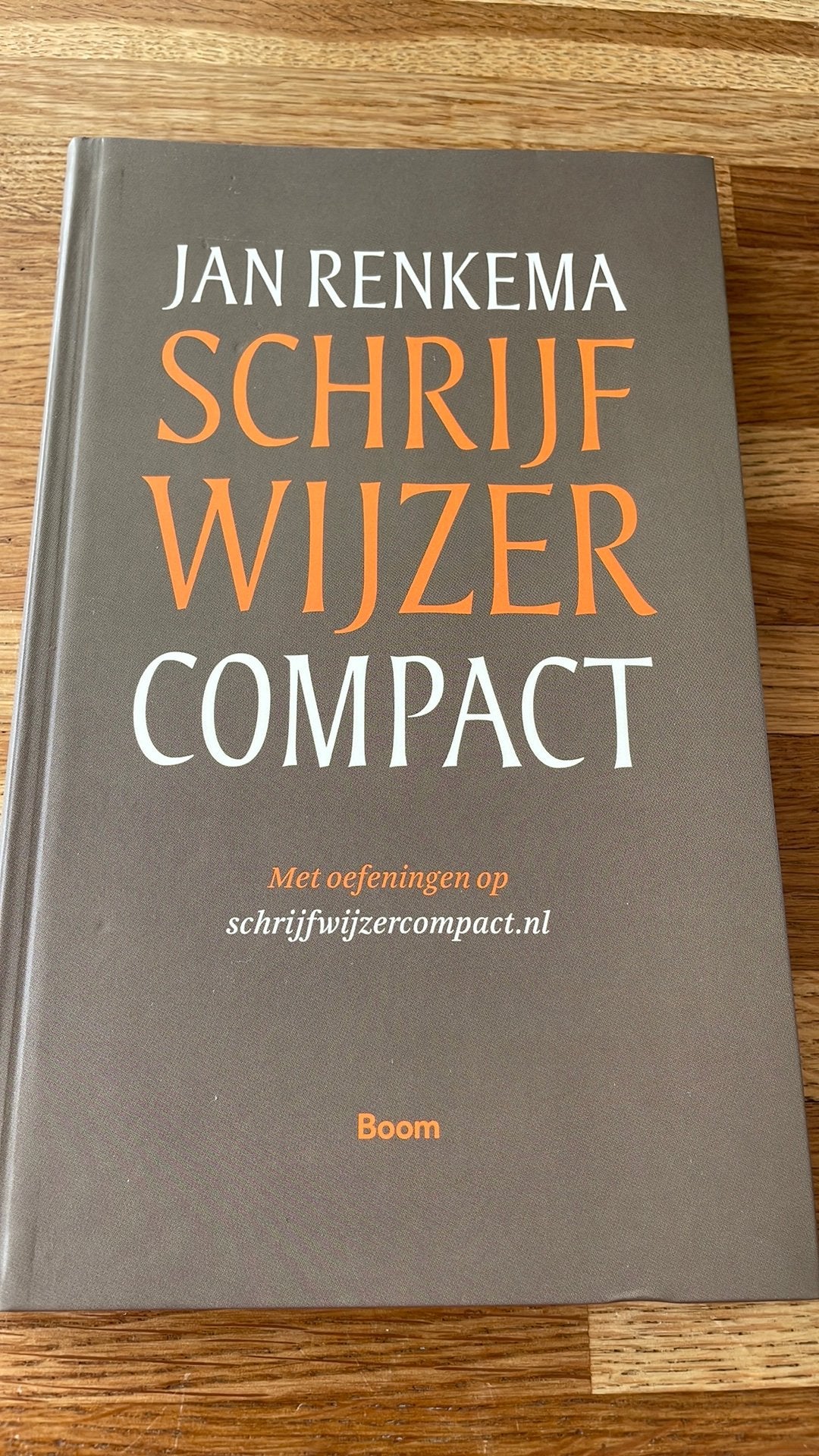 Jan Renkema - Schrijfwijzer compact, Boeken, Ophalen of Verzenden, Zo goed als nieuw, Overige niveaus, Jan Renkema