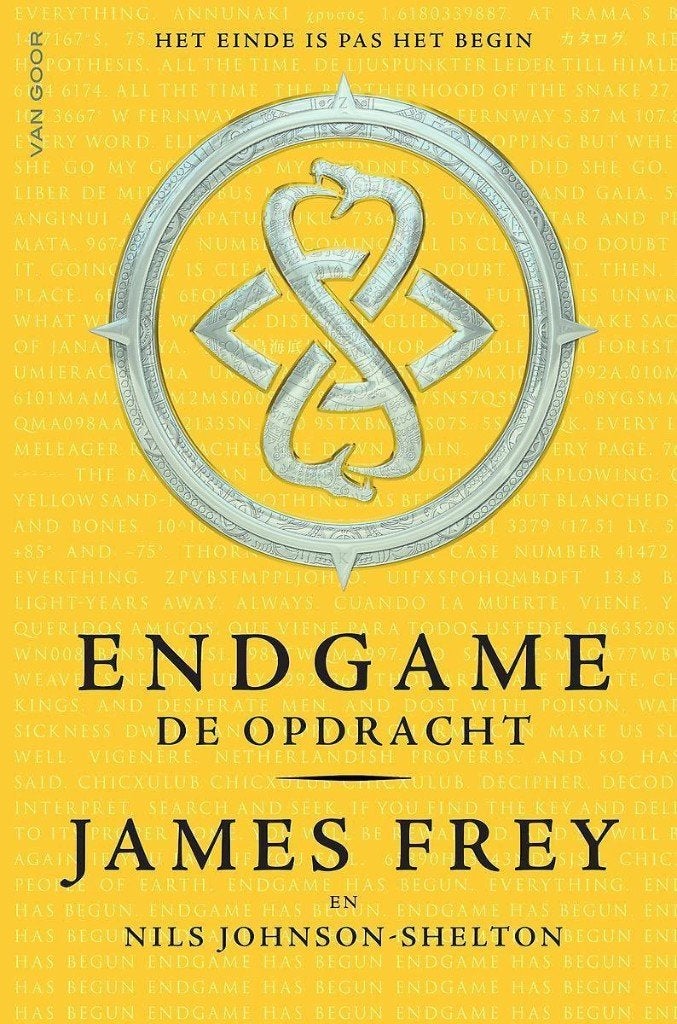 James Frey & Nils Johnson-Shelton - Endgame ''De opdracht'', Verzenden, Gelezen, James Frey & Nils Johnson-Shelton