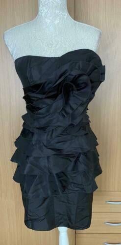 Jurk van Sara Kelly maat 36, Kleding | Dames, Zwart, Ophalen of Verzenden, Zo goed als nieuw, Maat 36 (S)