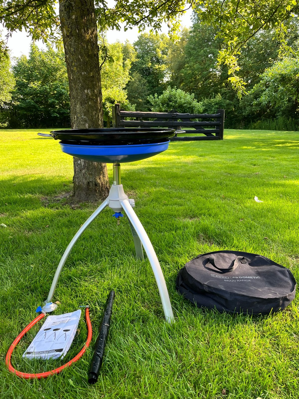 CADAC Skottelbraai (ø 50cm), Tuin en Terras, Ophalen, Zo goed als nieuw