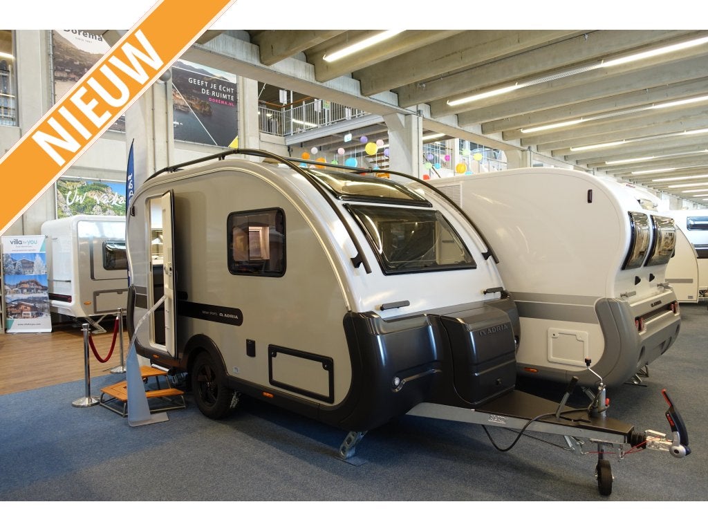 Adria Action Sport 391 LH Off-road en compleet, Caravans en Kamperen, Tot en met 2, Bedrijf, Adria, Schokbreker
