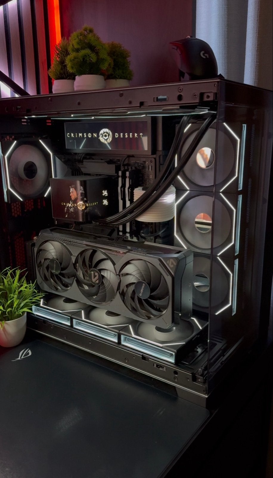 High-End Gaming PC- RTX5070ti., Computers en Software, Desktop Pc's, Zo goed als nieuw, 3 tot 4 Ghz, SSD, 16 GB, Met videokaart